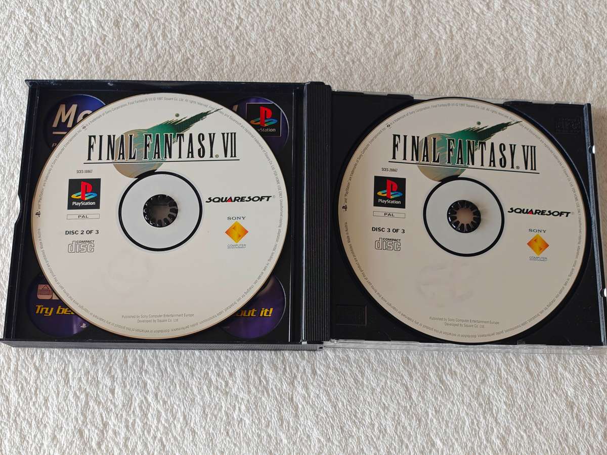 Final Fantasy VII - PS1 / Playstation One Game (PAL)