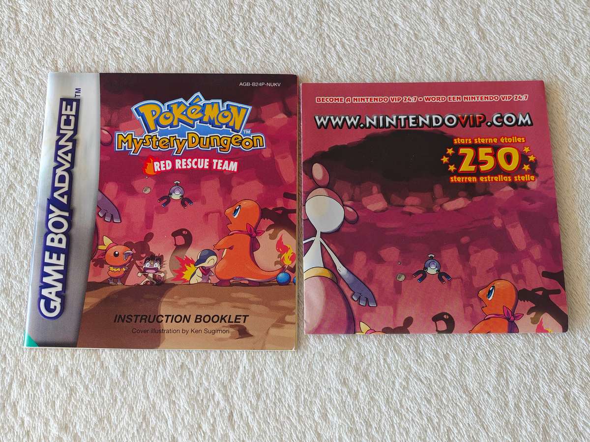 Pokemon Mystery Dungeon: Red Rescue Team - Nintendo Game Boy Advance