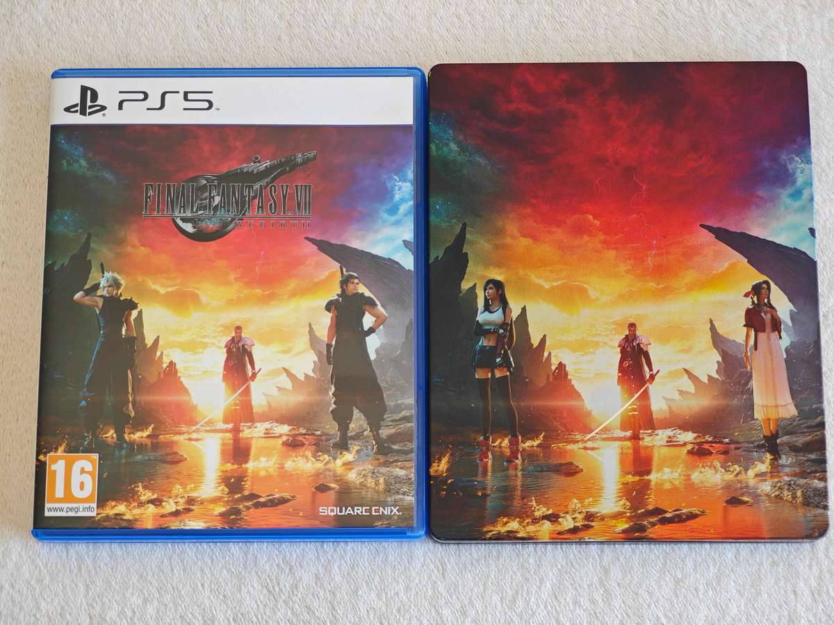 Final Fantasy VII Rebirth + Steelbook - PS5 / Playstation 5 Game