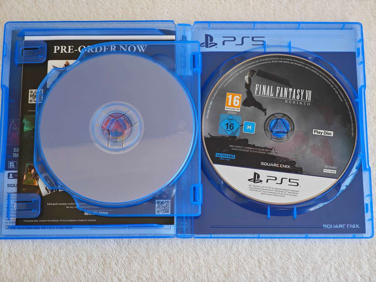 Final Fantasy VII Rebirth + Steelbook - PS5 / Playstation 5 Game