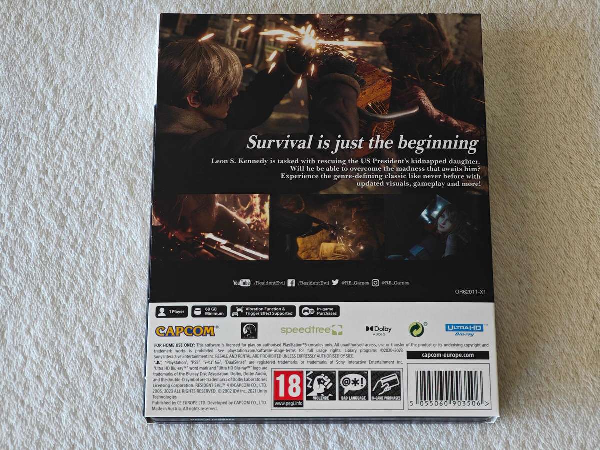 Resident Evil 4 Remake Collectors Edition - PS5 / Playstation 5 Game