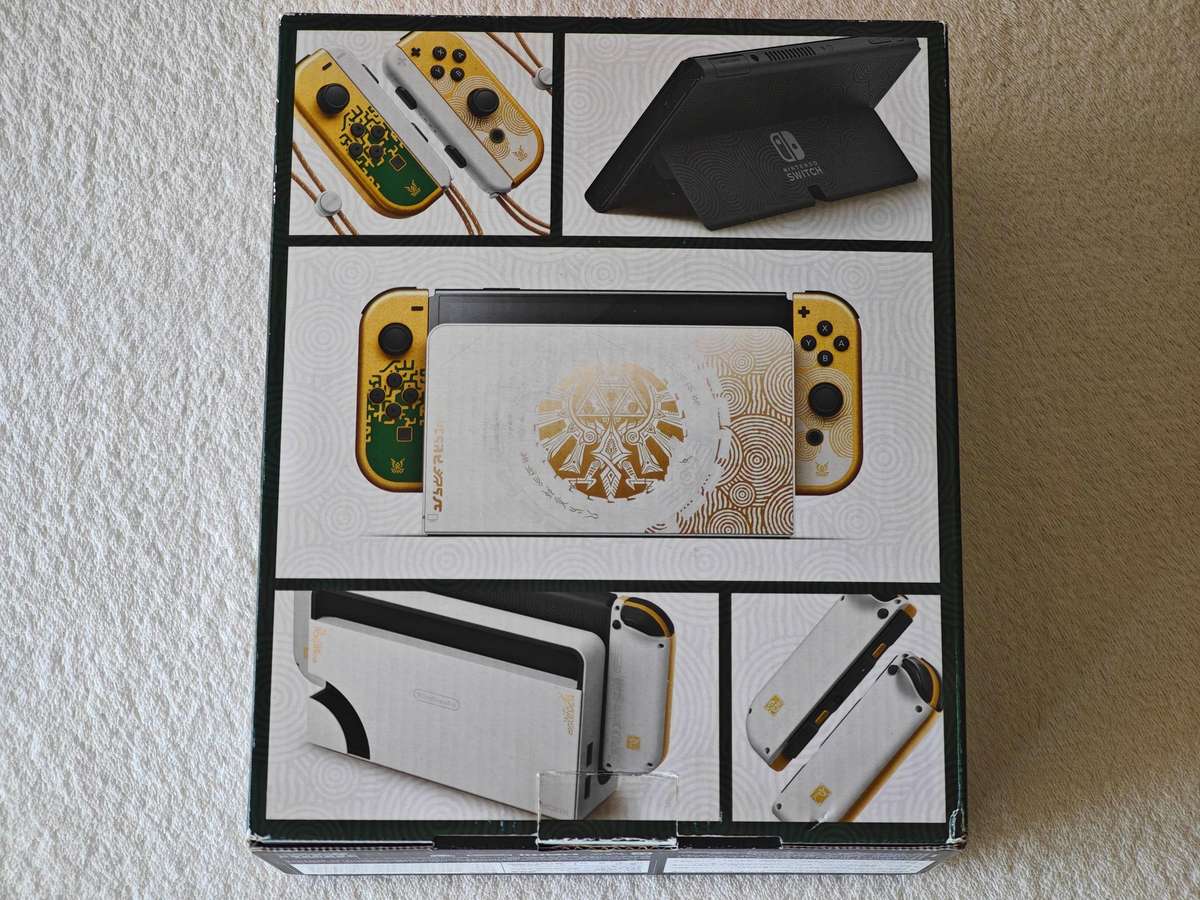 Nintendo Switch OLED Console - The Legend Of Zelda Tears Of The Kingdom Edition