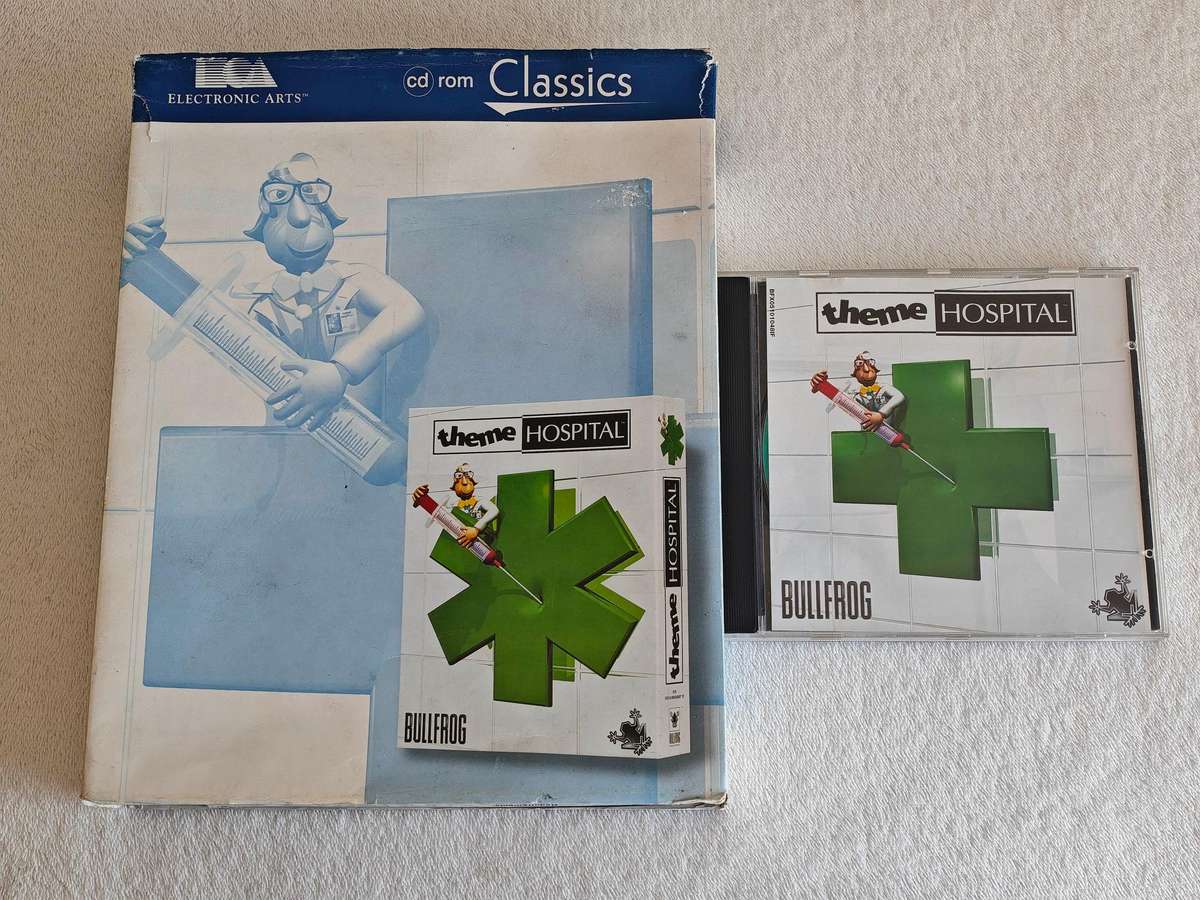 Theme Hospital - Big Box Windows PC Game