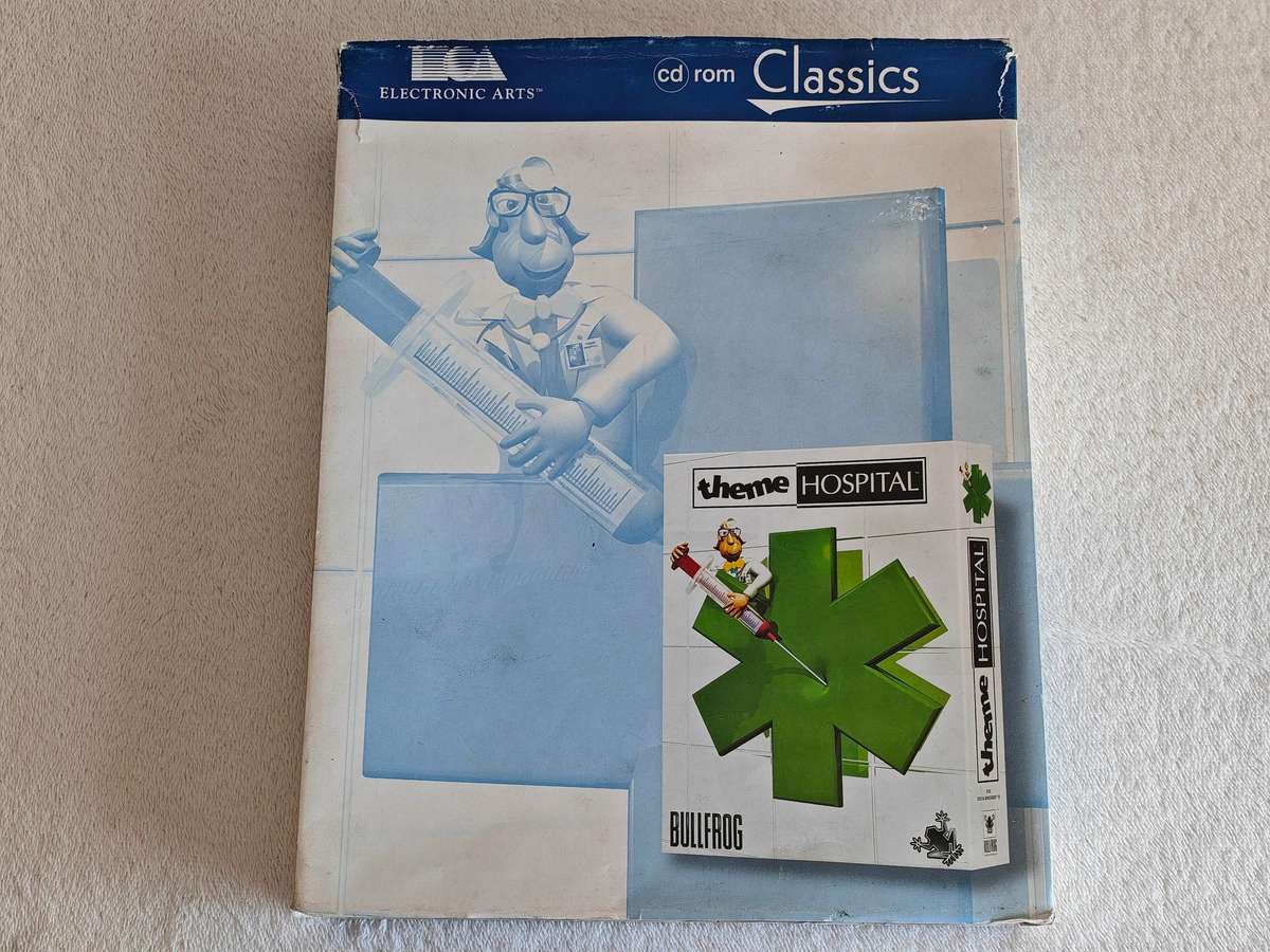 Theme Hospital - Big Box Windows PC Game