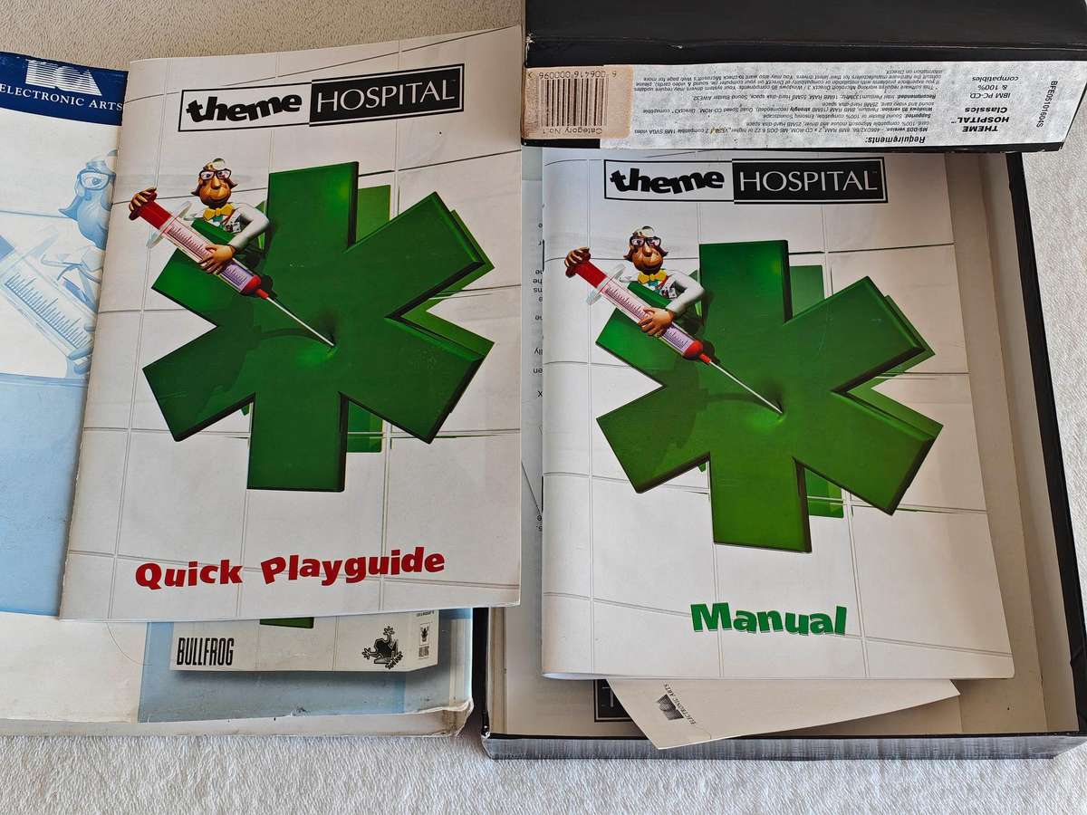Theme Hospital - Big Box Windows PC Game