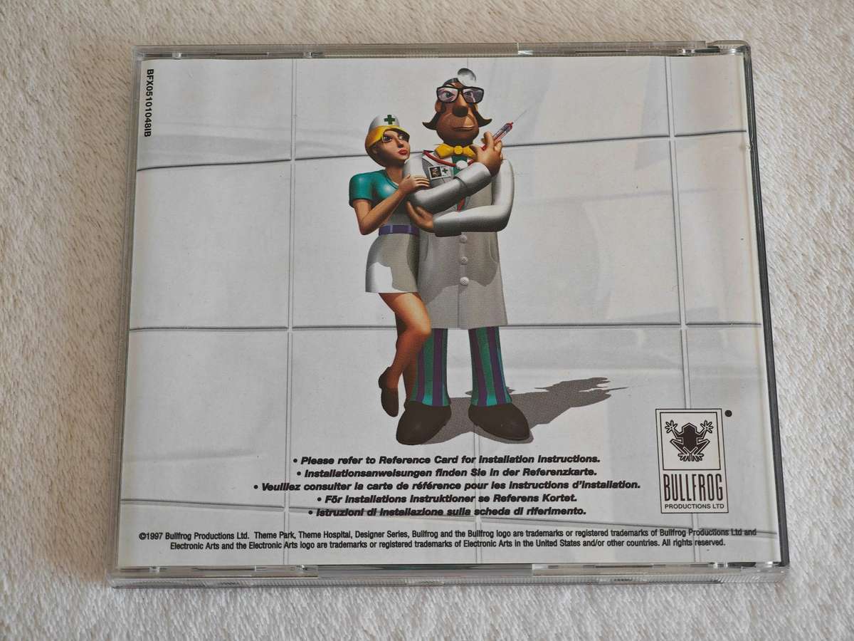 Theme Hospital - Big Box Windows PC Game