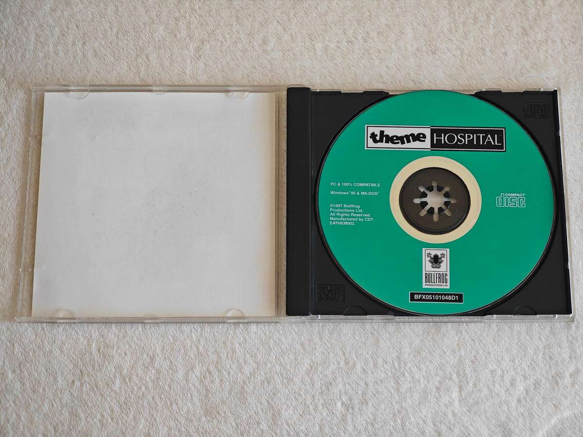 Theme Hospital - Big Box Windows PC Game