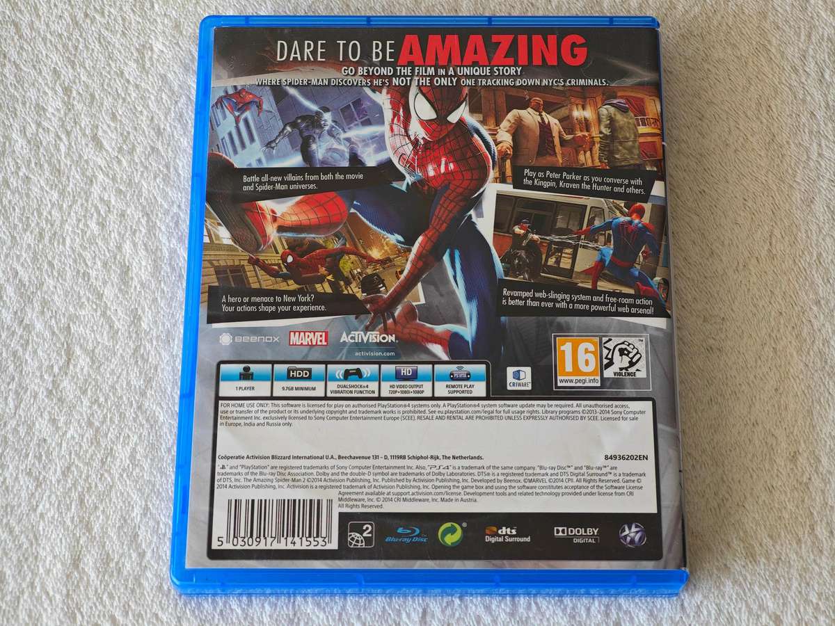 The Amazing Spider-Man 2 - PS4 / Playstation 4 Game