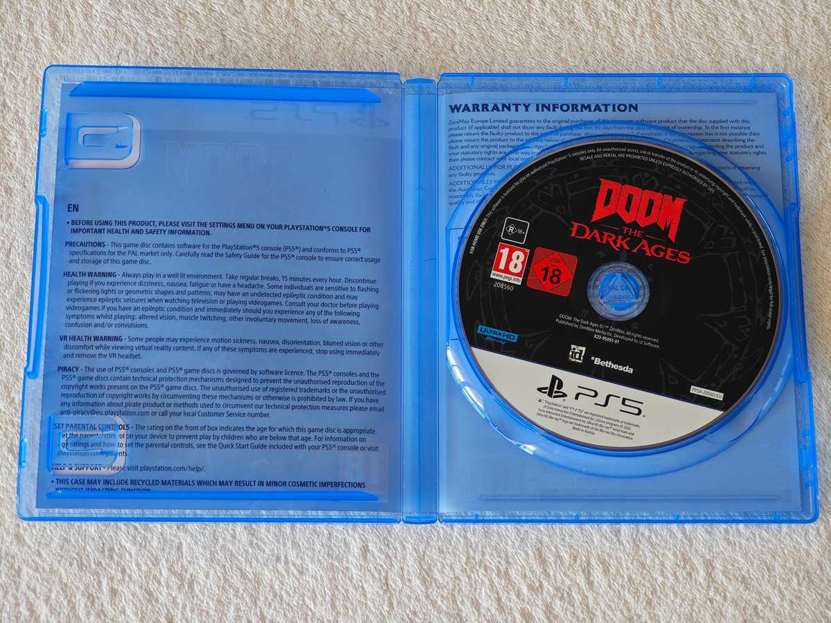 Doom The Dark Ages - PS5 / Playstation 5 Game