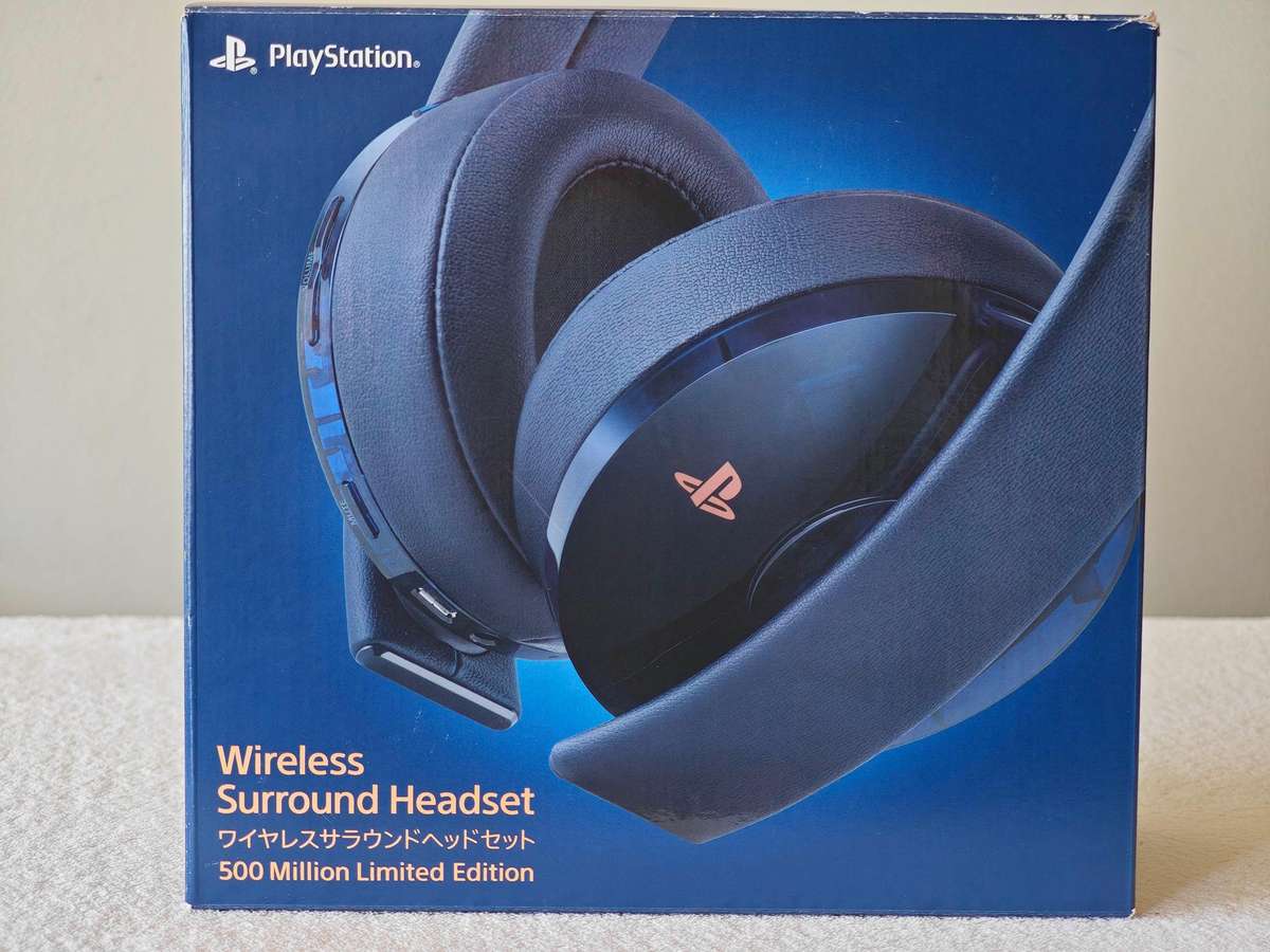 Sony Gold Wireless Headset (500 Million Limited Edition) - PS4 / PS5