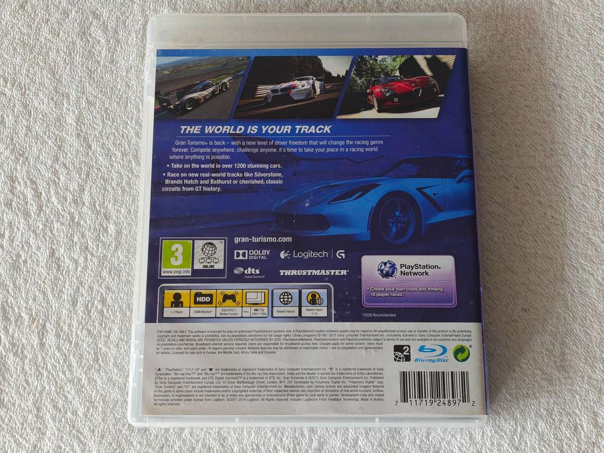 Gran Turismo 6 - PS3/Playstation 3 Game