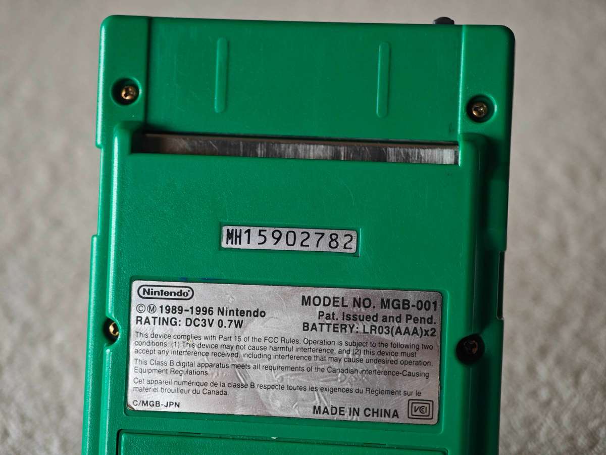 Nintendo Game Boy Pocket Console