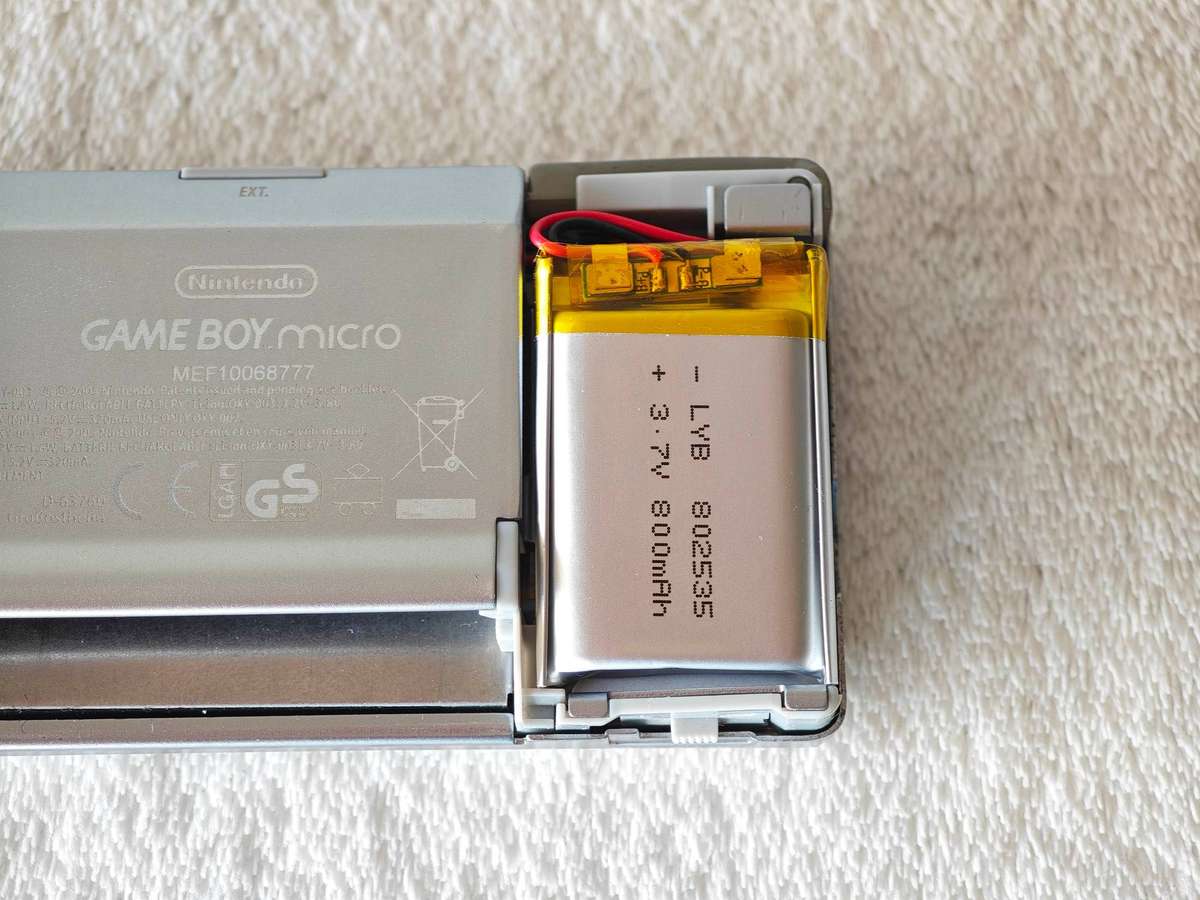 Nintendo Game Boy Micro Battery