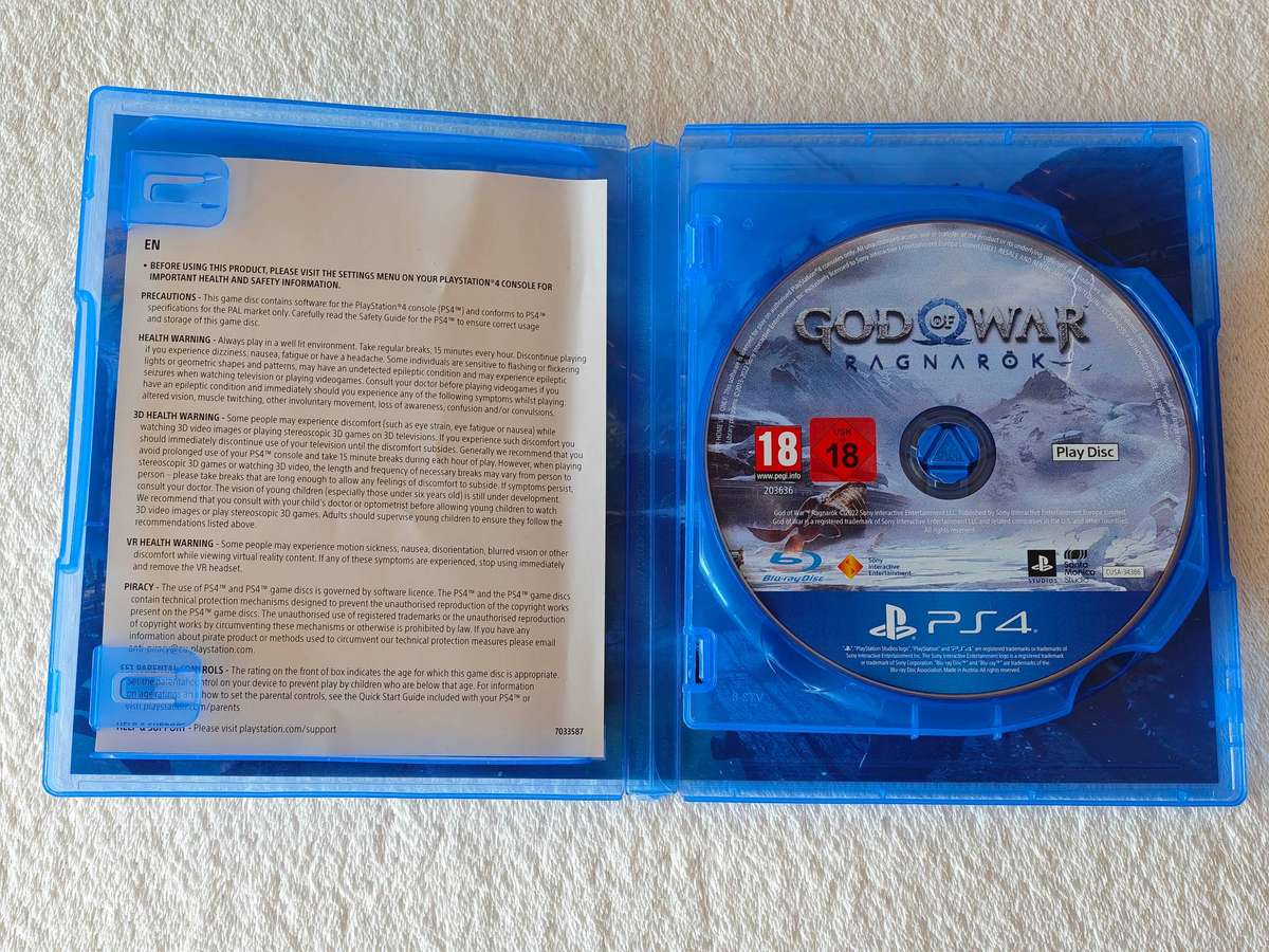 God Of War Ragnarok - PS4 / Playstation 4 Game