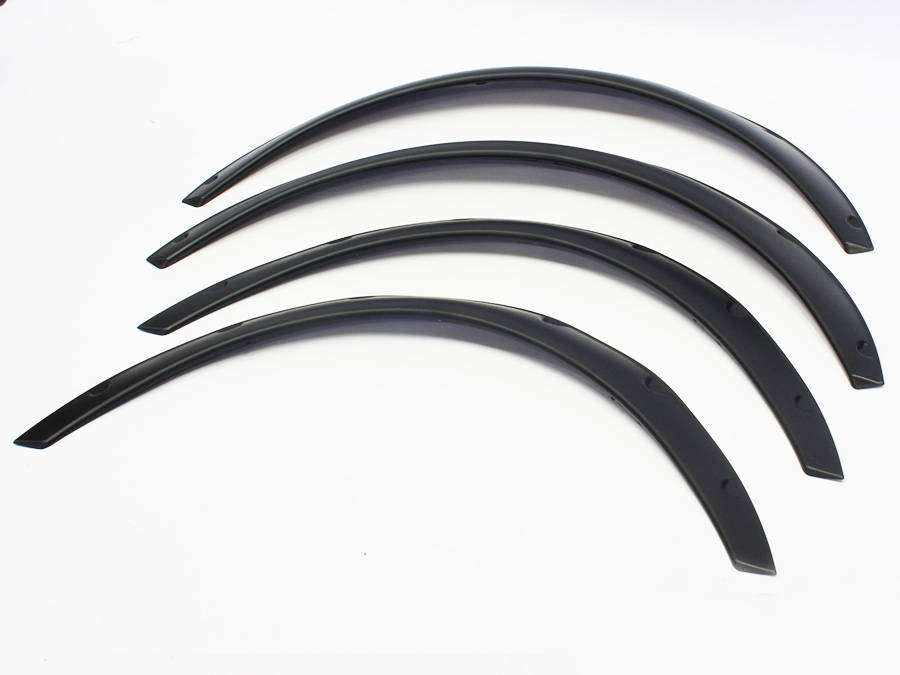 Universal Flared Wheel Arches - 4 Piece For Small Cars, Small Bakkies