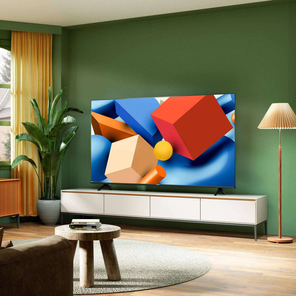 Hisense 85" 85A6N UHD Smart TV with DLED Bright Technology, HDR & Dolby Atmos - Open Box
