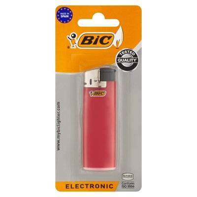Bic Electronic Lighter Red