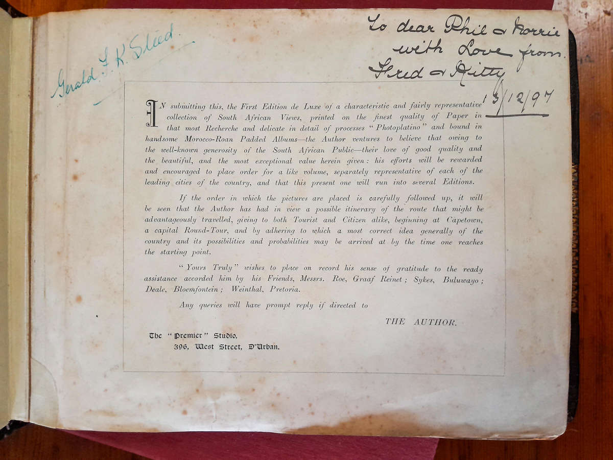 South African Souvenir - J.E. Middlebrook