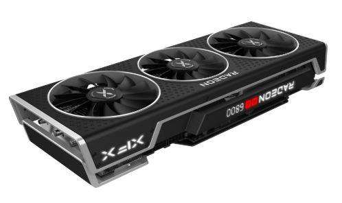XFX Speedster MERC 319 AMD Radeon RX 6800 BLACK Gaming Graphics Card with GPU Stand