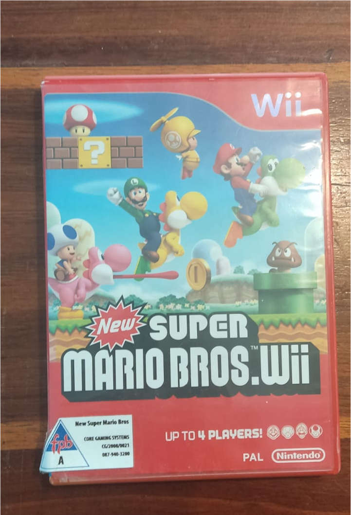 Mario Wii Games Bundle! (New Super Mario Bros)(Super Mario Galaxy) - Great Condition!