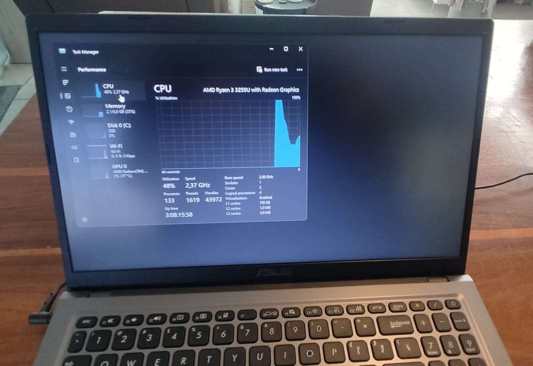 Amazing laptop deal! (Asus M515) (Ryzen 3, 8GB DDR4, 256GB NVME SSD, 15.6 HD) Laptop