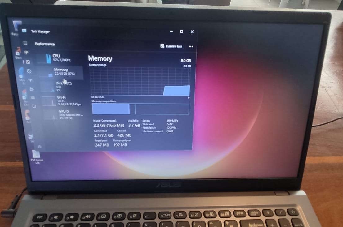 Amazing laptop deal! (Asus M515) (Ryzen 3, 8GB DDR4, 256GB NVME SSD, 15.6 HD) Laptop