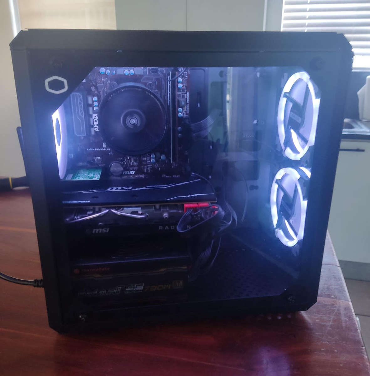 Powerful Gaming PC For Sale! (RX 5700XT 8GB, Ryzen 2700X, 32GB RAM, 1TB SSD, 3TB HDD, 5 ARGB Fans)