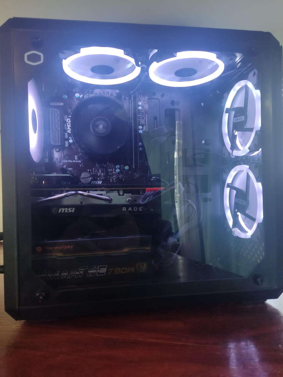 Powerful Gaming PC For Sale! (RX 5700XT 8GB, Ryzen 2700X, 32GB RAM, 1TB SSD, 3TB HDD, 5 ARGB Fans)