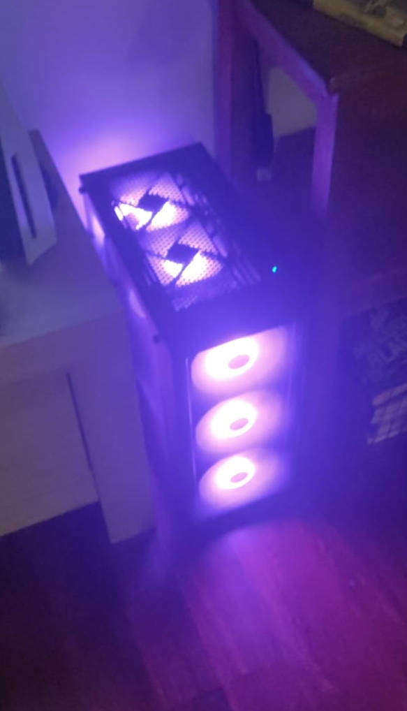 AeroCool B509A Flow RGB ATX PC Case + SIX ARGB FANS