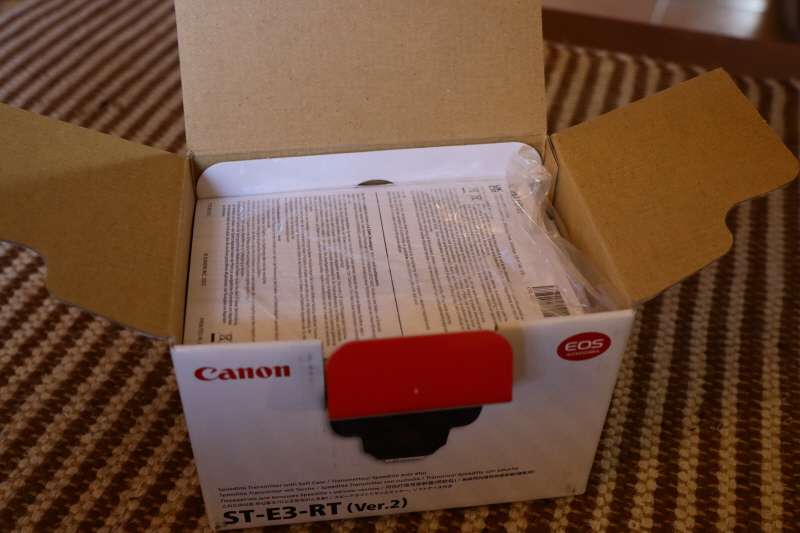 Canon ST-E3-RT (Ver 2) speedlite Transmitter, brand new never used in the box
