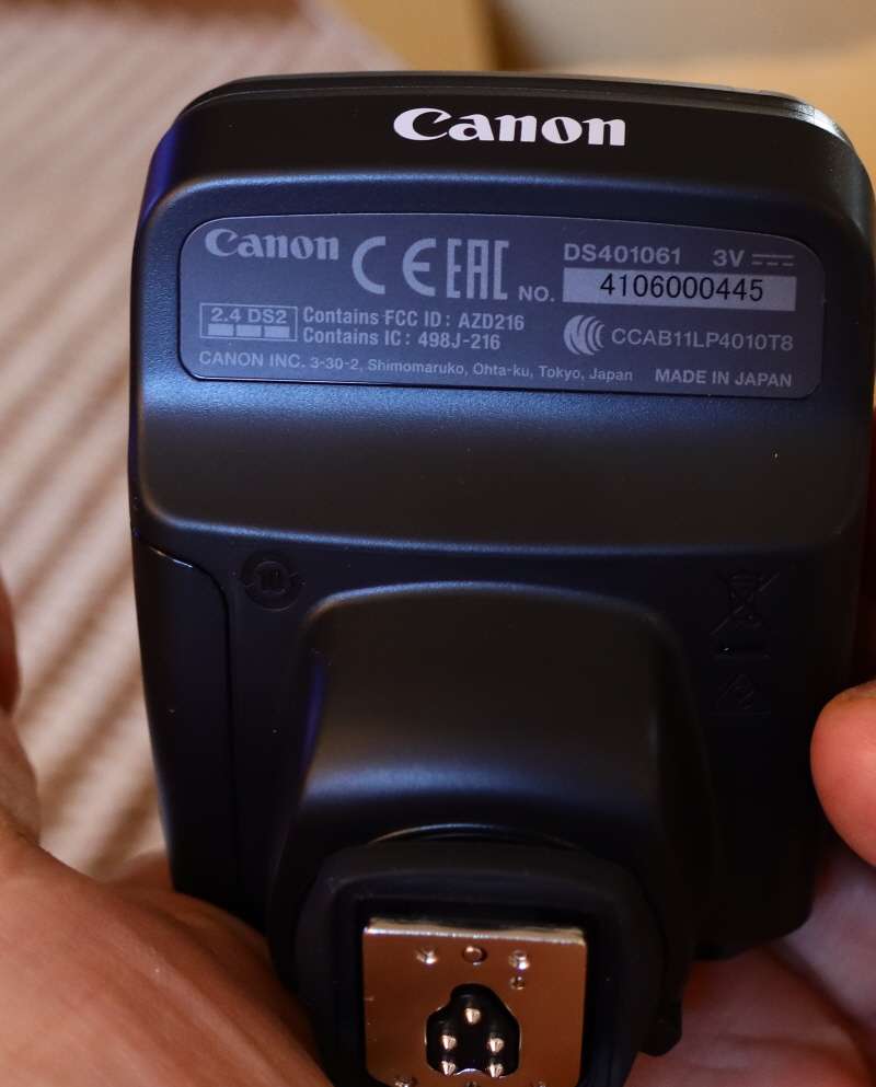 Canon ST-E3-RT (Ver 2) speedlite Transmitter, brand new never used in the box