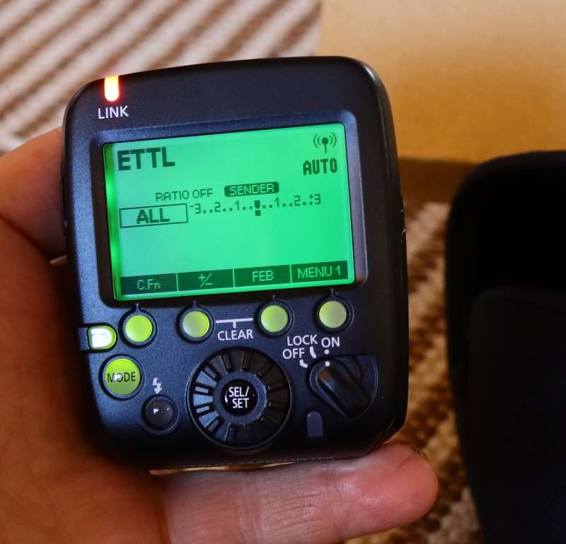 Canon ST-E3-RT (Ver 2) speedlite Transmitter, brand new never used in the box