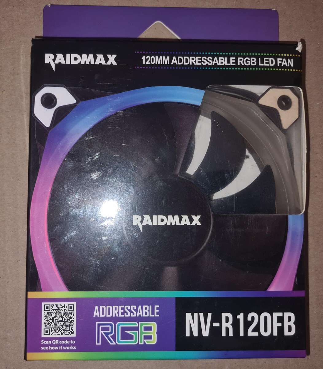 aidmax NV-R120FB 120mm Addressable RGB Fan