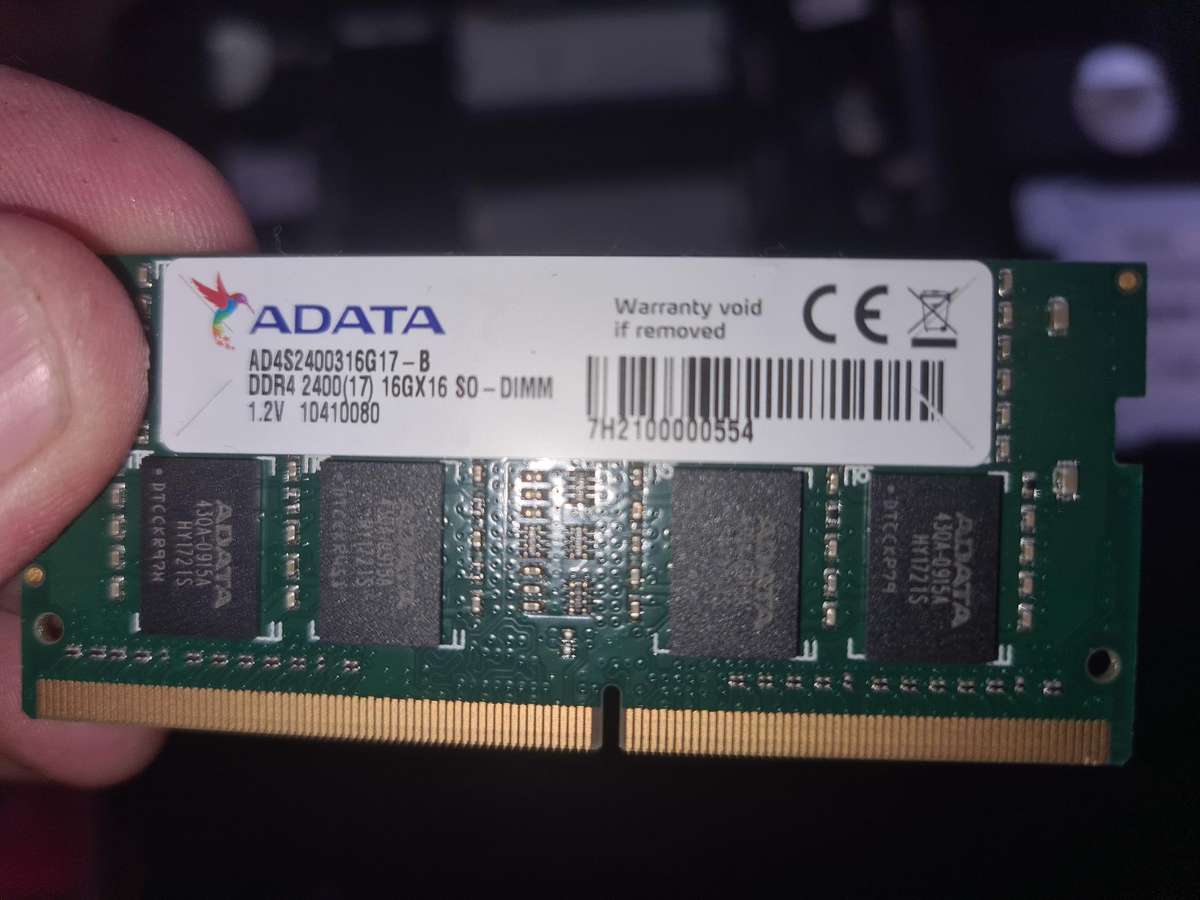 ADATA 16GB DDR4 2400MHz Laptop Memory RAM  High Performance Module