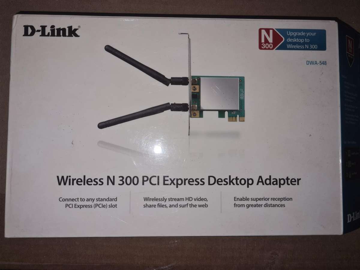 D-Link N300 Wireless Desktop PCI-e Internal Adapter