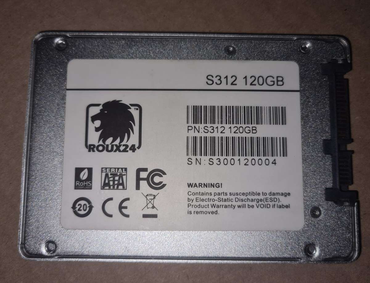 120GB 2.5" SSD Fast & Reliable Storage for Laptop or AIO PC