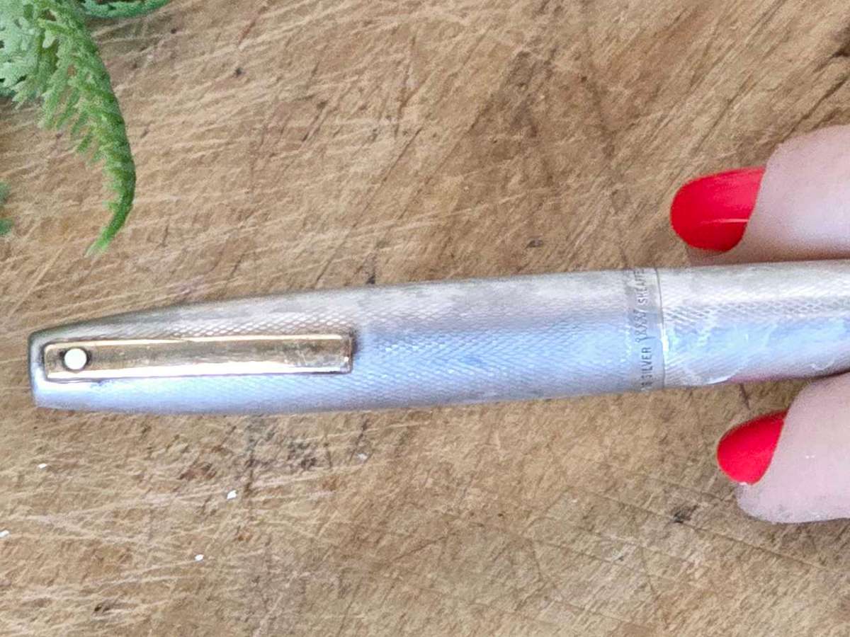 STERLING SILVER FOUNTAIN PEN 28g READ DISCRIPTION