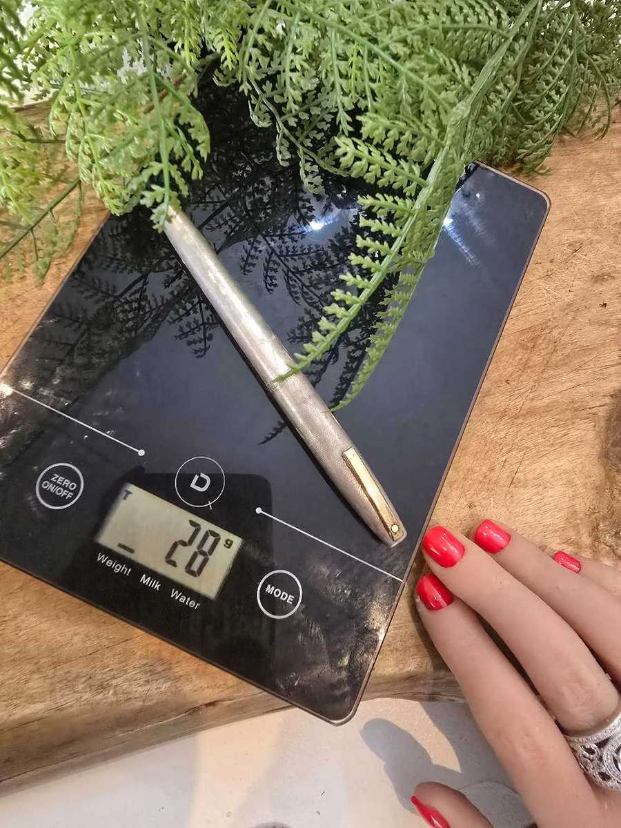 STERLING SILVER FOUNTAIN PEN 28g READ DISCRIPTION