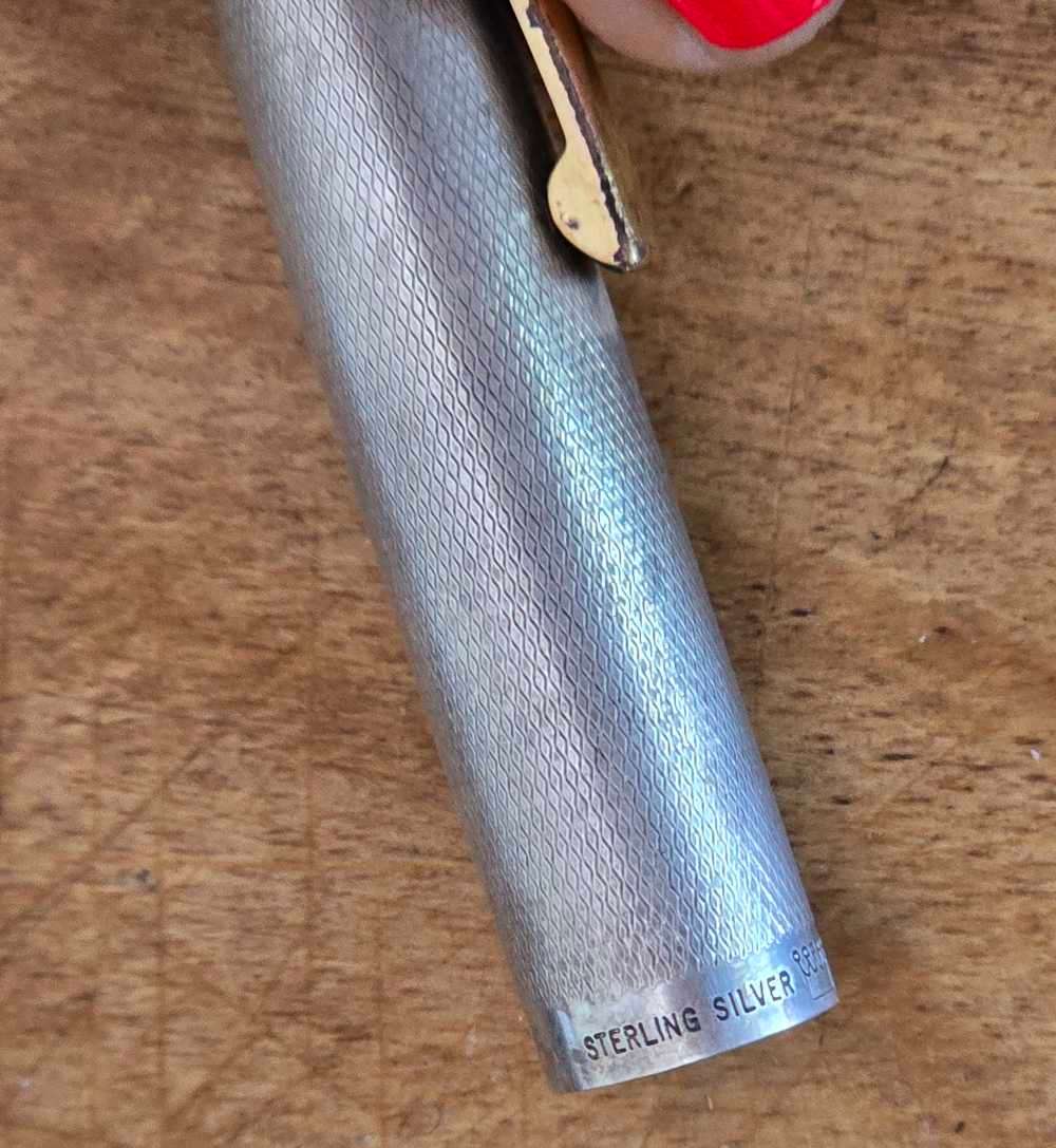 STERLING SILVER FOUNTAIN PEN 28g READ DISCRIPTION