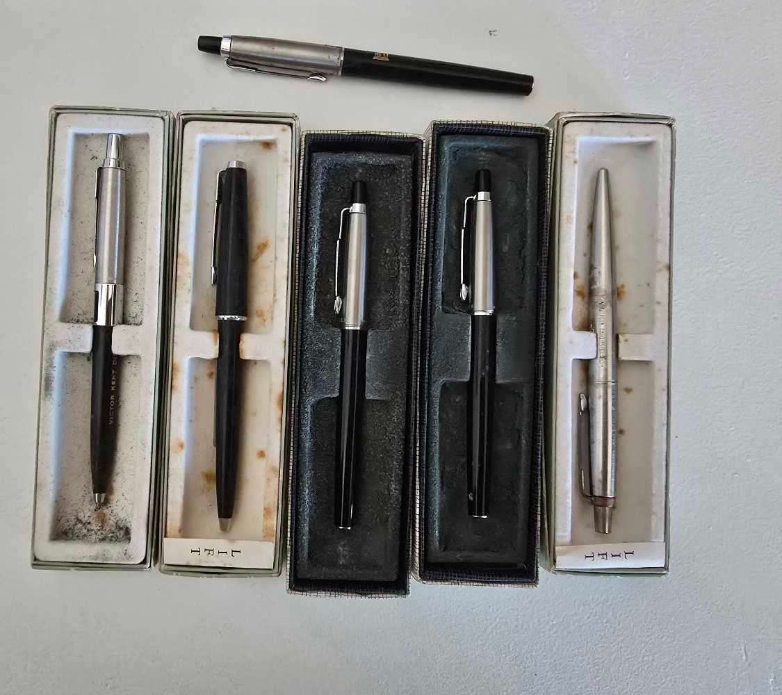 PARKER PENS JOBLOT OF 6 VINTAGE