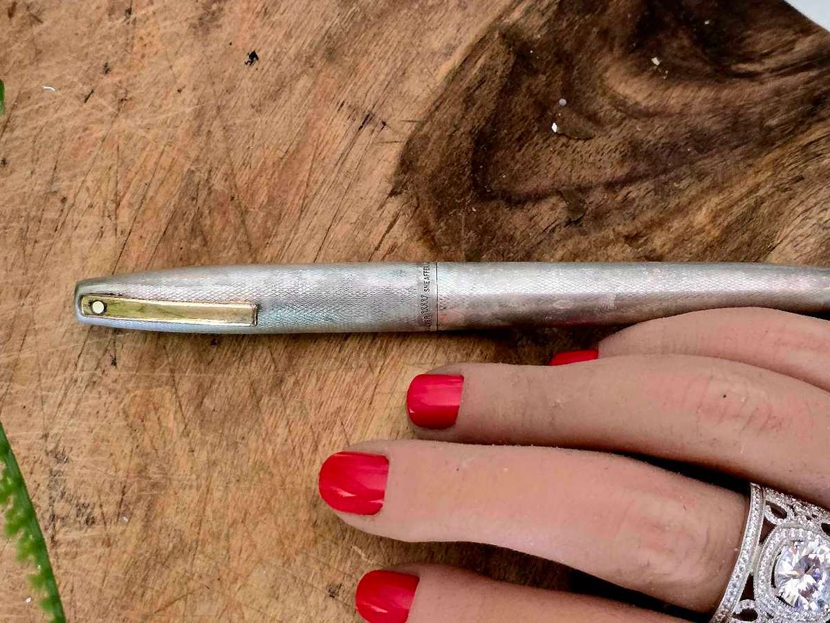 STERLING SILVER FOUNTAIN PEN 28g READ DISCRIPTION