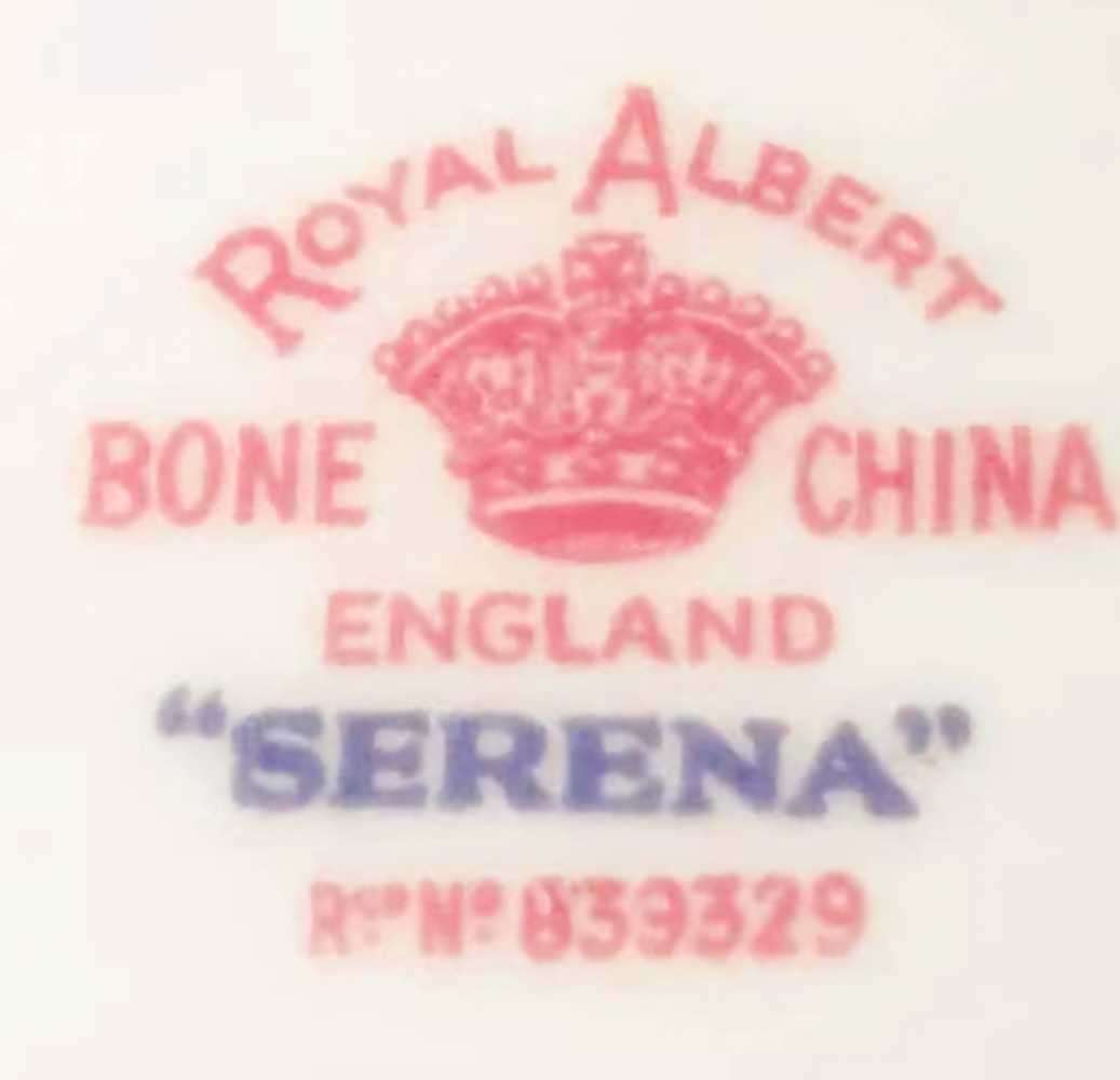 FULL Royal Albert Serena Tea Set WITH LARGE TEAPOT RARE