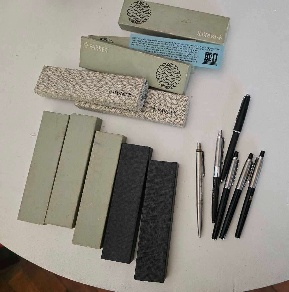 PARKER PENS JOBLOT OF 6 VINTAGE