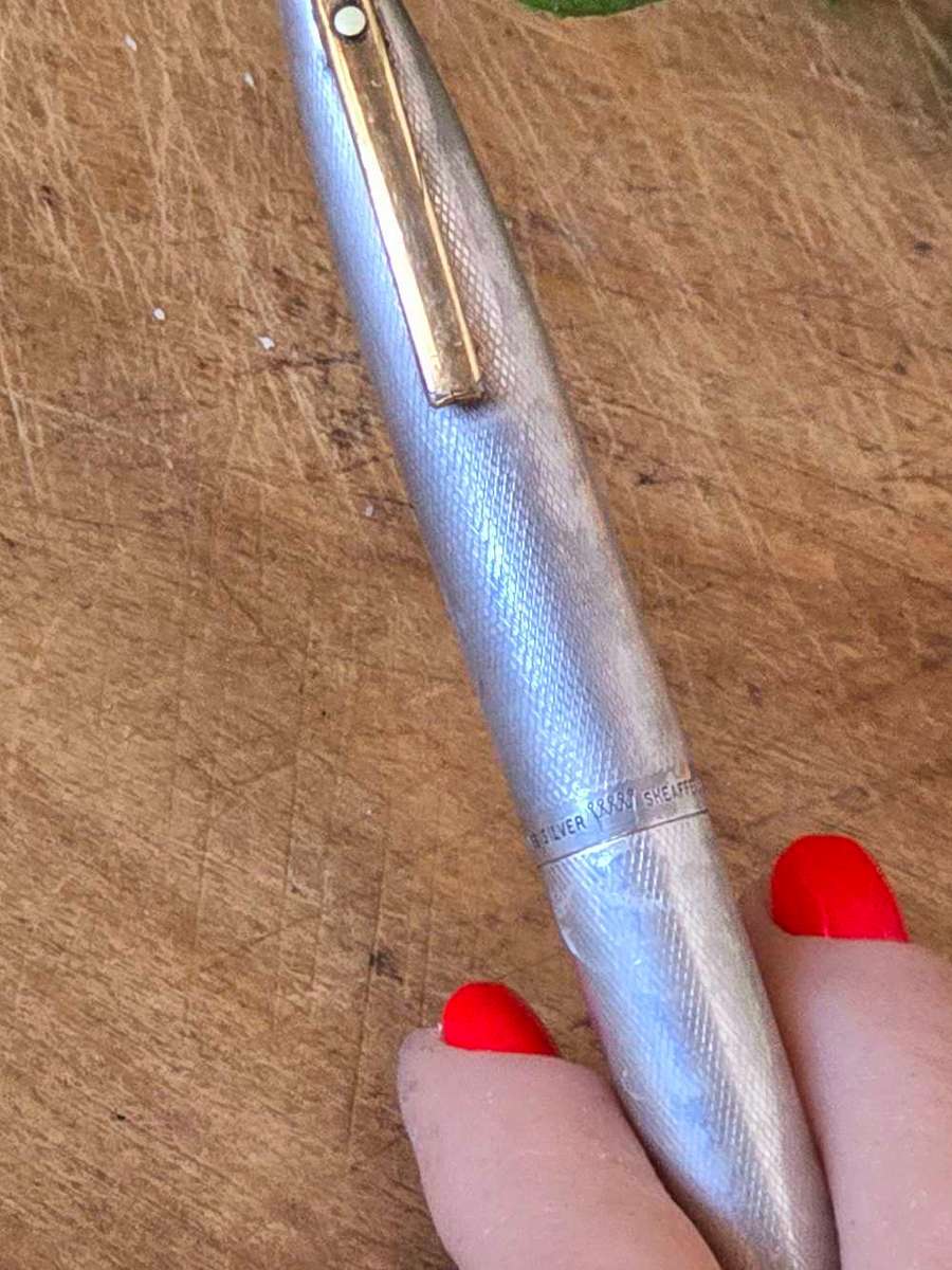 STERLING SILVER FOUNTAIN PEN 28g READ DISCRIPTION