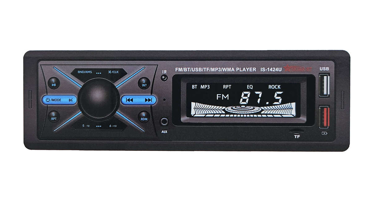 Bluetooth Car Radio MP3 Player. Handsfree, USB, Micro SD, AUX.