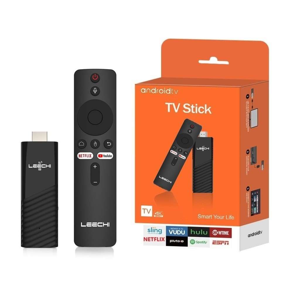 Android 13 Tv Stick With AI Voice Control, 4K, Bluetooth, 16GB Storage, 4GB Ram.