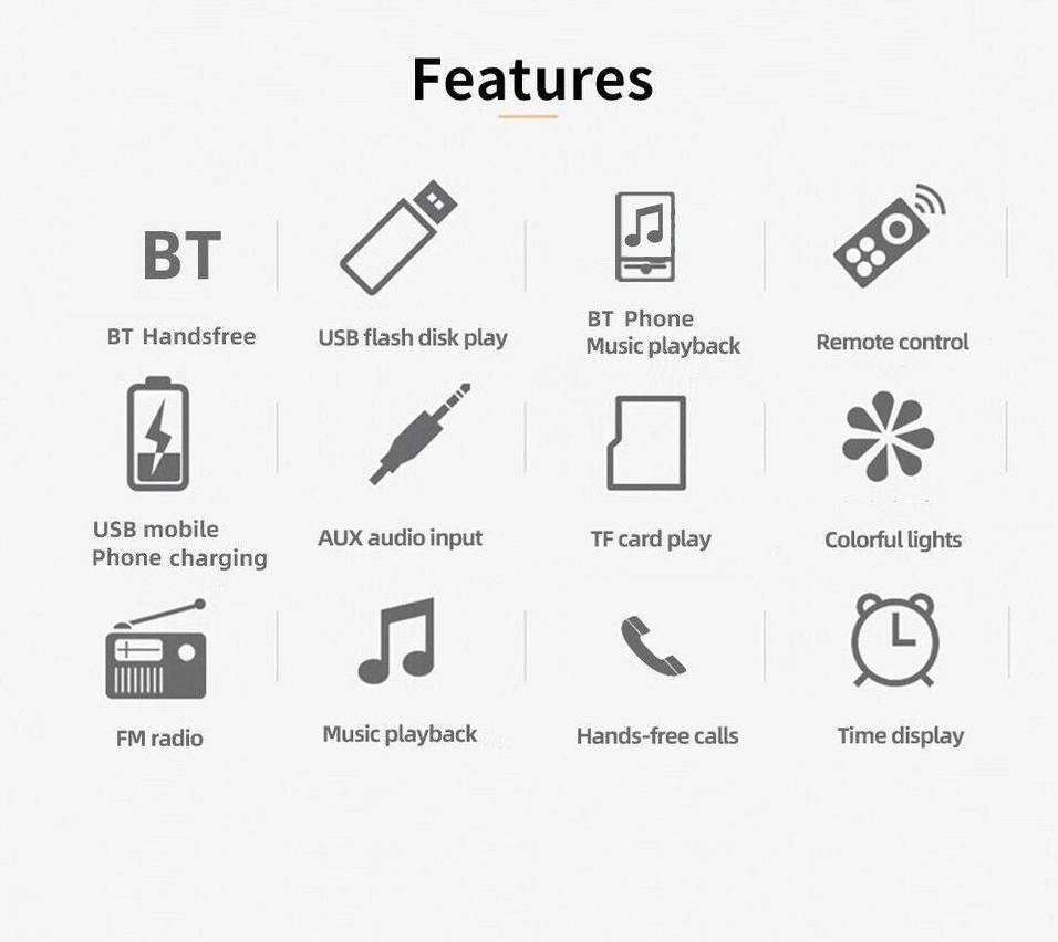 Bluetooth Car Radio MP3 Player. Handsfree, USB, Micro SD, AUX.