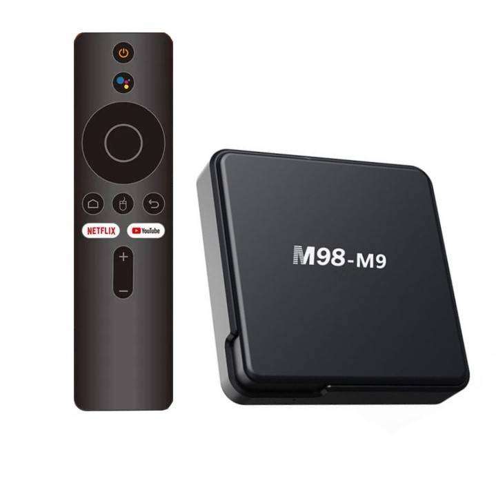 M98-M9 Smart TV Box. Google AI Assistant, 16GB Storage, 2GB DDR3 Ram