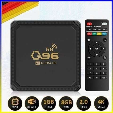 Q96 Ultra Tv Box. Android 11, Supports All Local Apps.