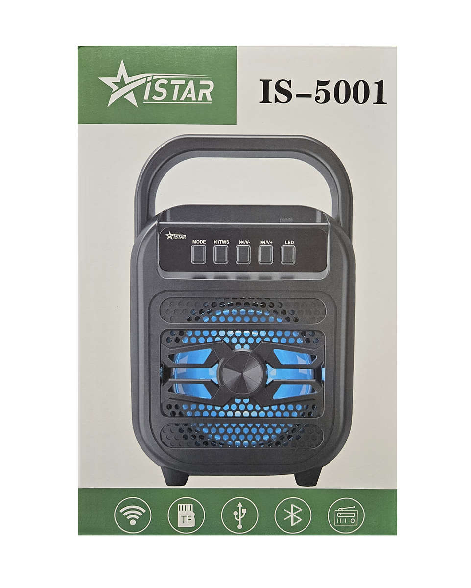 4" Powerful Bluetooth Speaker With Fm Radio, USB, SD card slot.